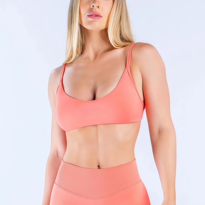 Sports Bra Racerback - حمالة صدر رياضية HISTELLO للنساء بتصميم