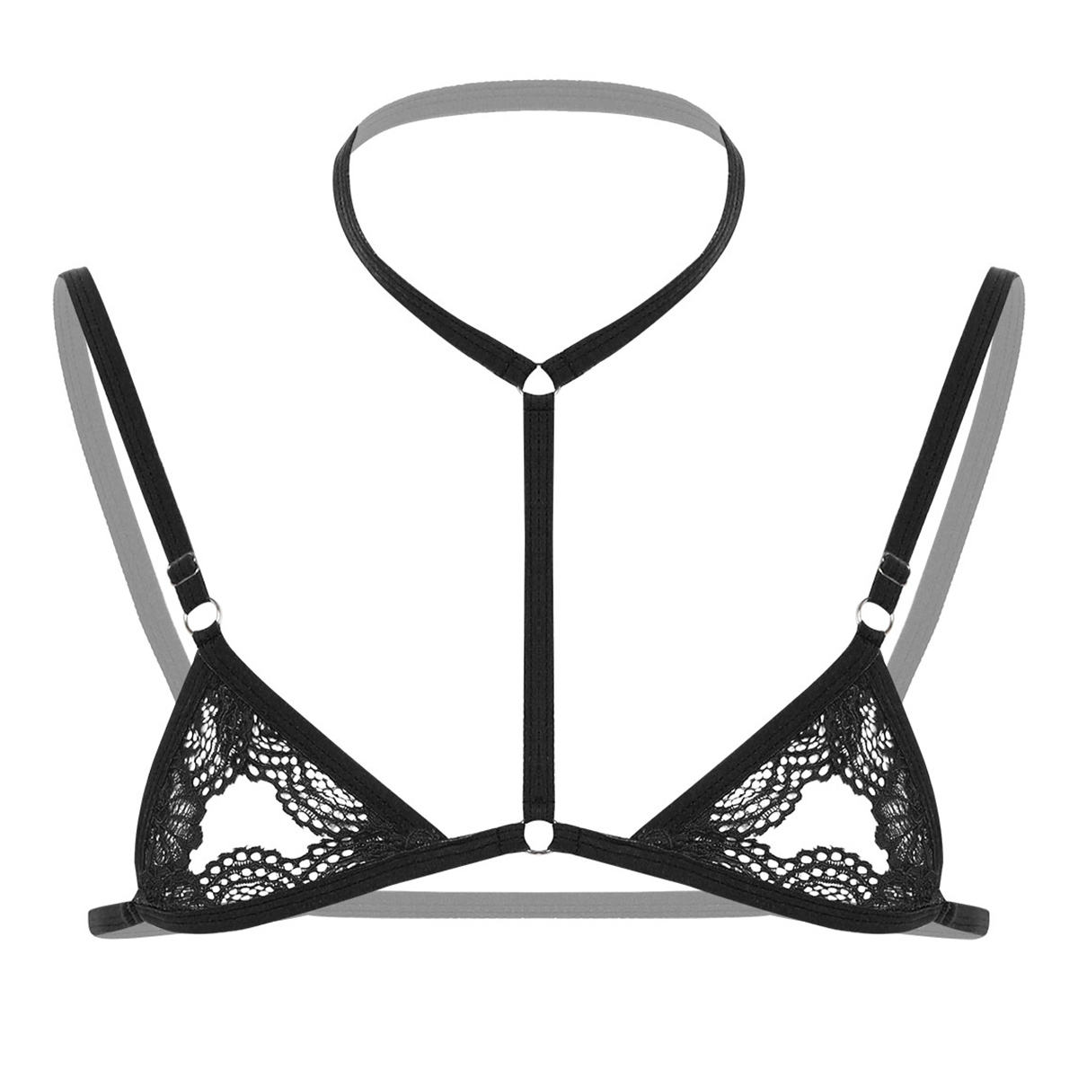 Sheer Bra Lace - مثير الرجال تسخير المثيرة الصدرية رجل