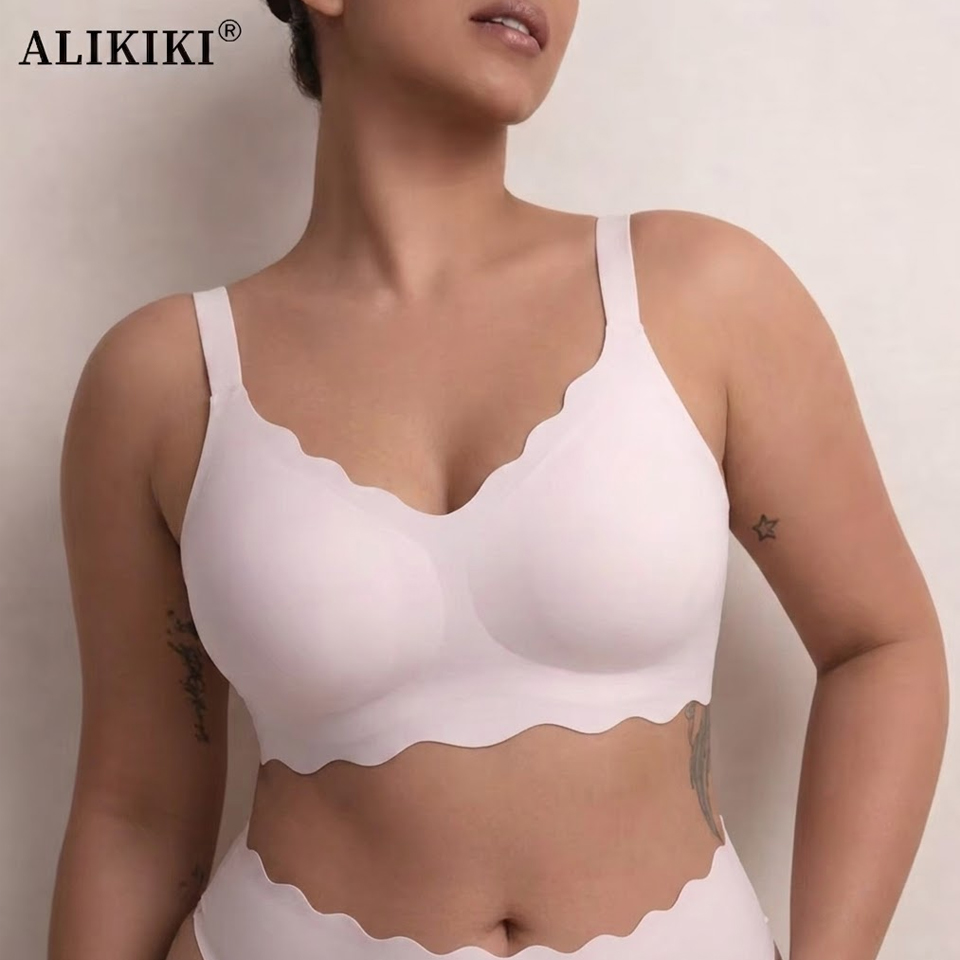 Mastectomy Bra Pocket - حمالة صدر لاسلكية مريحة بدون خياطة،