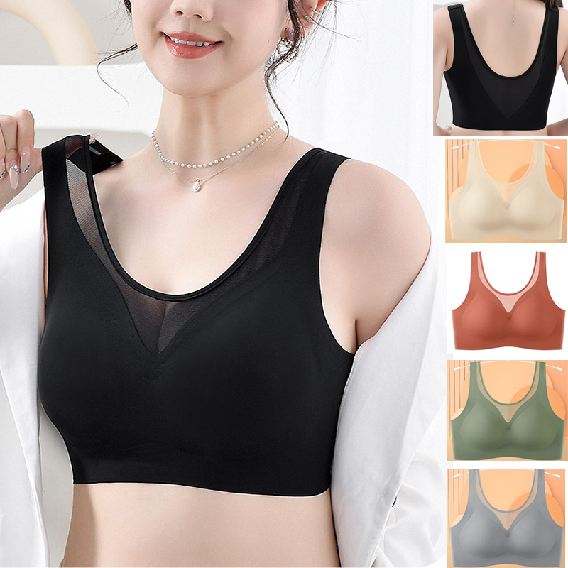 1 قطعة حمالة صدر نسائية لا أثر - مراجعة Mastectomy Bra Pocket وسعره