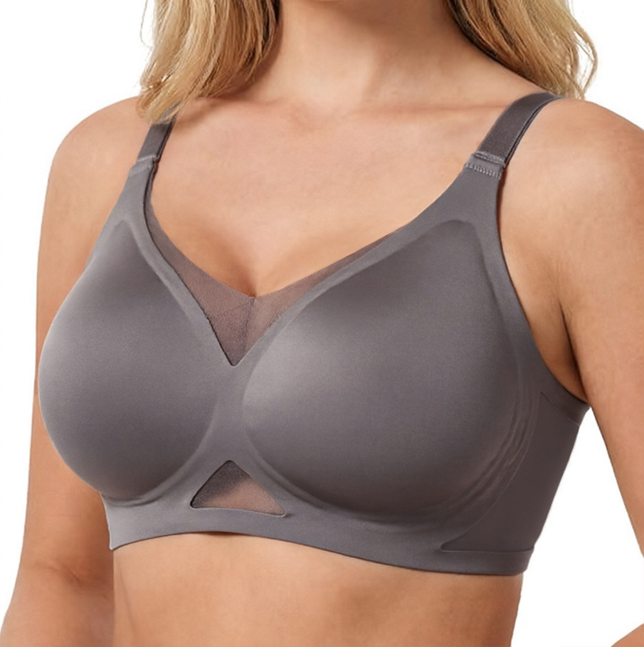 حمالة صدر نسائية بدون أسلاك مع - مراجعة Minimizer Bra Women وسعره