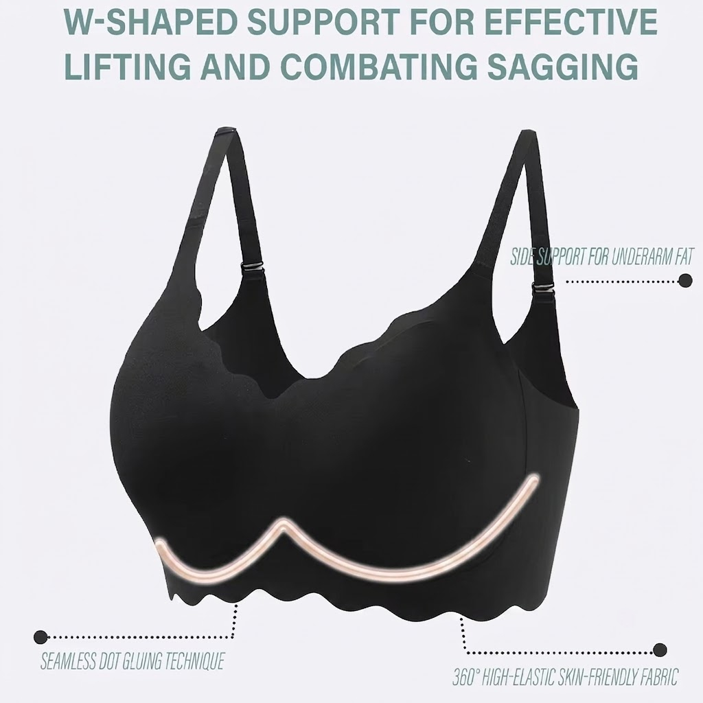 حمالة صدر لاسلكية مريحة بدون خ - مراجعة Mastectomy Bra Pocket وسعره