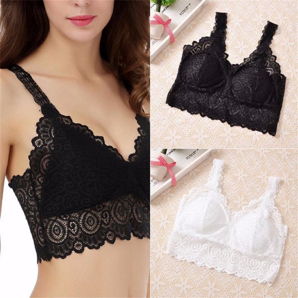 الصيف النساء الدانتيل القطن تا - مراجعة T Shirt Bra Seamless وسعره